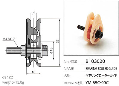 ベアリングローラーガイド B103020